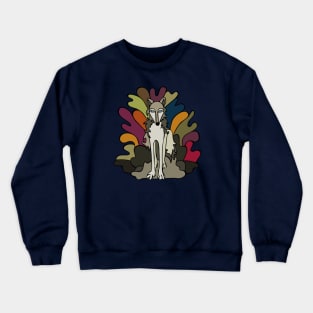 Night Wolf Crewneck Sweatshirt